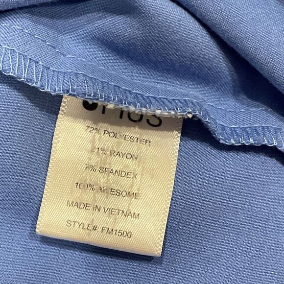 Figs blue scrub top size large - Picture 5 of 7